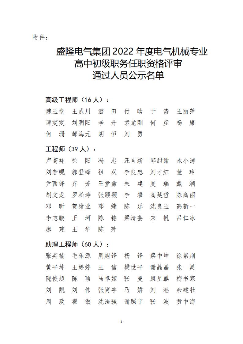 1673441673364911.jpg 附件:滚球赛事直播网站 2022 年度电气机械专业高中初级职务任职资格评审通过人员公示名单_00.jpg